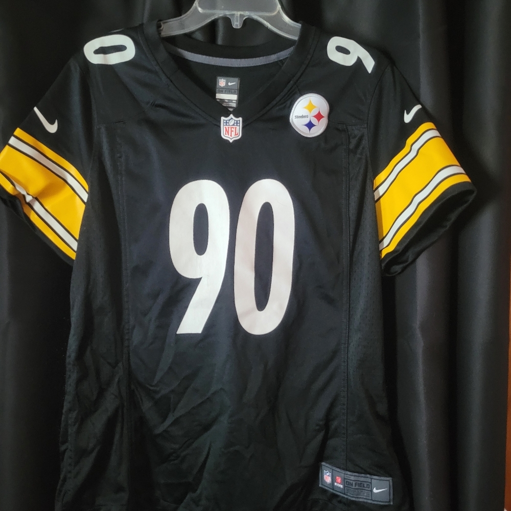 Pittsburgh Steelers TJ Wyatt Womans black jersey